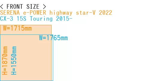 #SERENA e-POWER highway star-V 2022 + CX-3 15S Touring 2015-